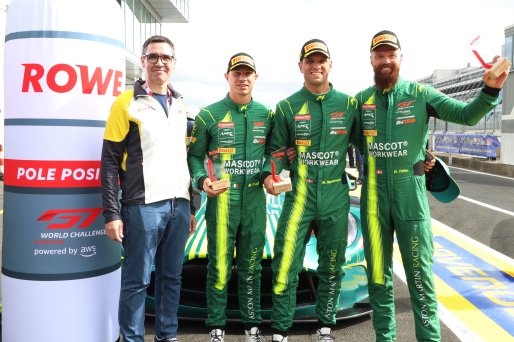 ROWE Pole Position Award - #7 - Comtoyou Racing - Mattia Drudi - Marco Sorensen - Nicki Thiim - Aston Martin Vantage AMR GT3 EVO  | SRO / JEP
