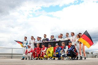 German drivers competing at the Nurburgring