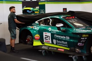 #21 - Comtoyou Racing - Kobe Pauwels - Oliver Soderstrom - Sebastien Baud - Aston Martin Vantage AMR GT3 EVO