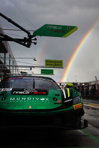 Rainbow over Nurburgring