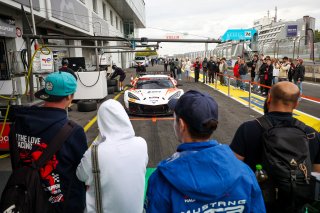 Fans pit walk
