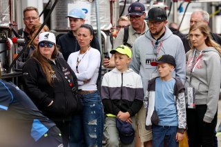 Fans pit walk