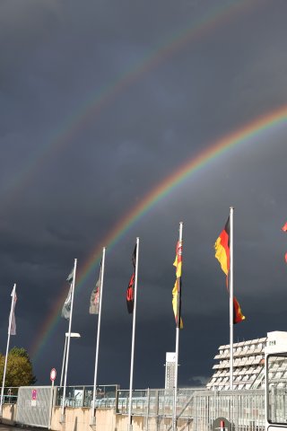 Rainbow over Nurburgring