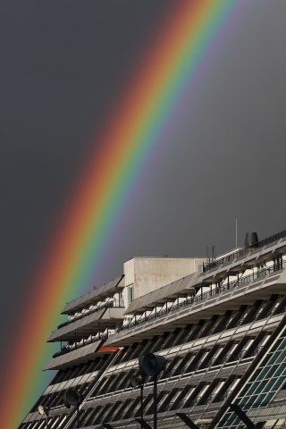 Rainbow over Nurburgring
