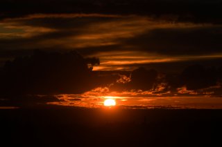 Sunset at the Nurburgring