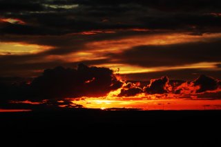 Sunset at the Nurburgring