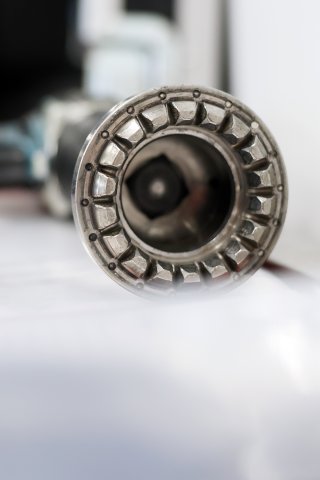 Wheelgun in the pits
