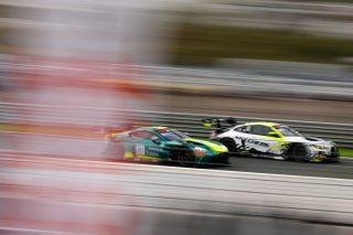 #21 - Comtoyou Racing - Arthur Dorison - Oliver S&ouml;derstr&ouml;m - Aston Martin Vantage AMR GT3 EVO and #46 - Team WRT - Valentino Rossi - Max Hesse - BMW M4 GT3 EVO