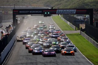 Start of Race 2 at Circuit Zandvoort