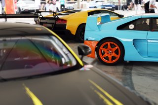 Supercars in the paddock