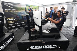 E-motion simulators in the paddock
