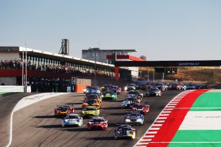#2 - Boutsen VDS - Morris Schuring - Dorian Boccolacci - Alessio Picariello - Porsche 911 GT3 R (992) EVO Leads the Race Start