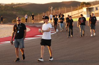 Drivers track walk