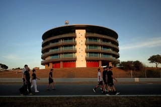 Drivers track walk