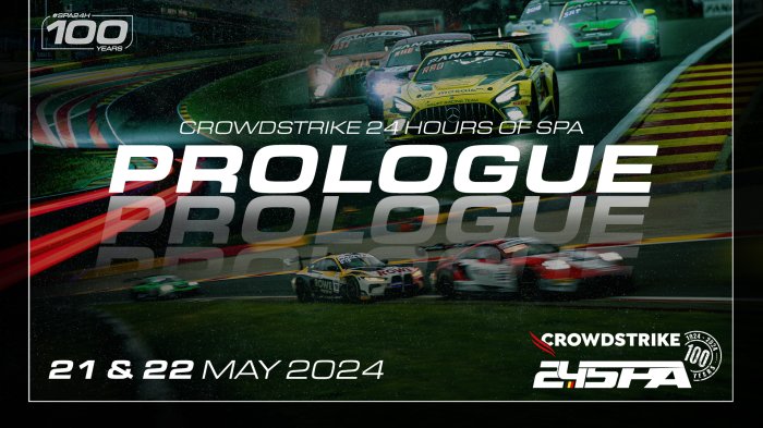 De Proloog van de CrowdStrike 24 Hours of Spa als voorproefje op de editie van de 100ste verjaardag