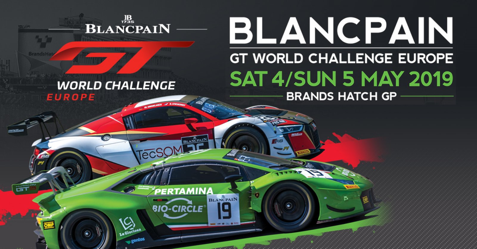 Blancpain GT World Challenge Europe reveals 26-car field for Brands Hatch season-opener
