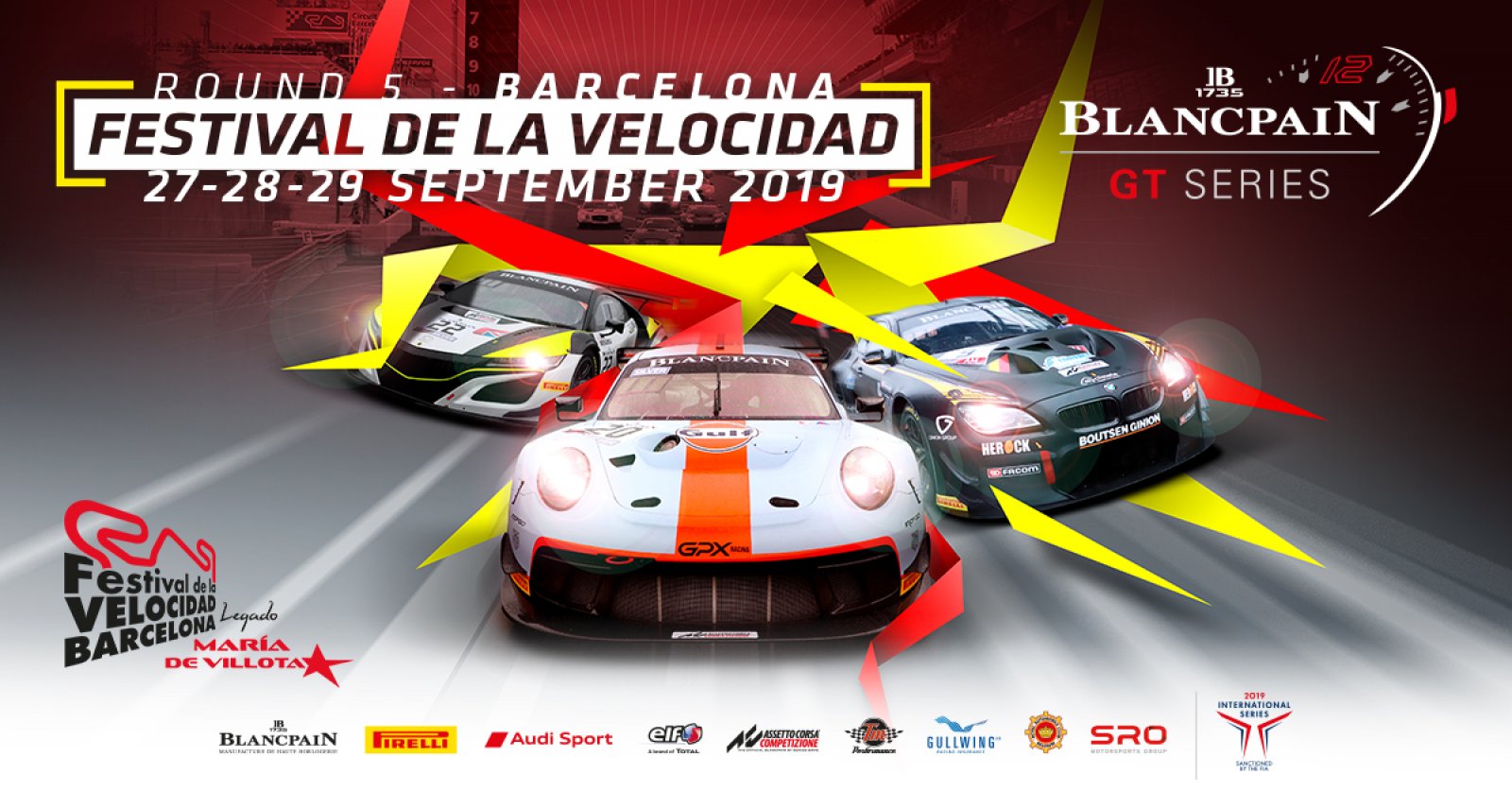 Final showdown awaits as Blancpain GT Series heads for Barcelona
