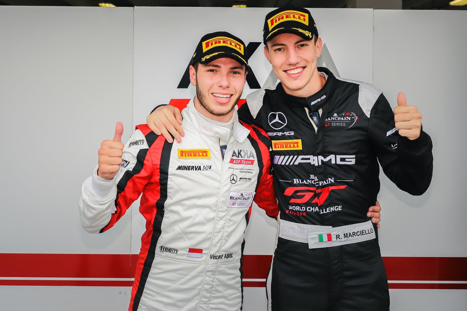 Marciello and Abril sweep qualifying for AKKA ASP Mercedes-AMG as title battle takes another twist at Hungaroring