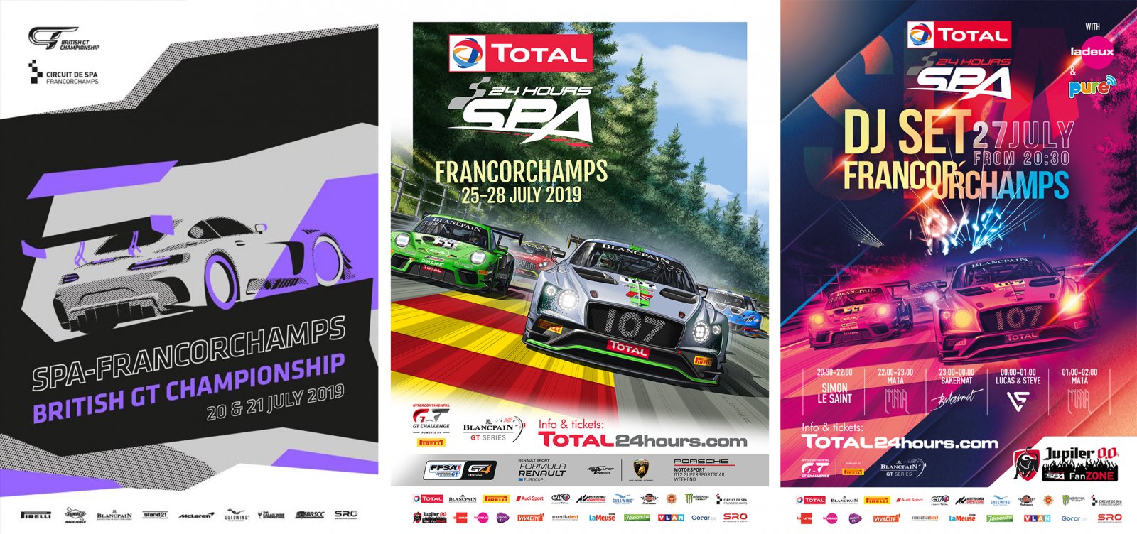 SRO Spa Speedweek and Total 24 Hours of Spa promise 10 days of action in the Ardennes 