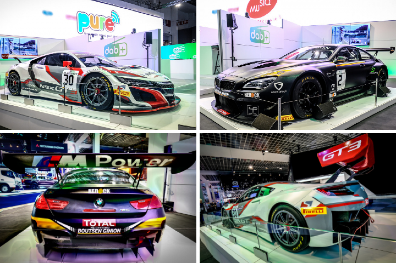 Total 24 Hours of Spa and RTBF put GT3 machinery on display at Brussels Motor Show
