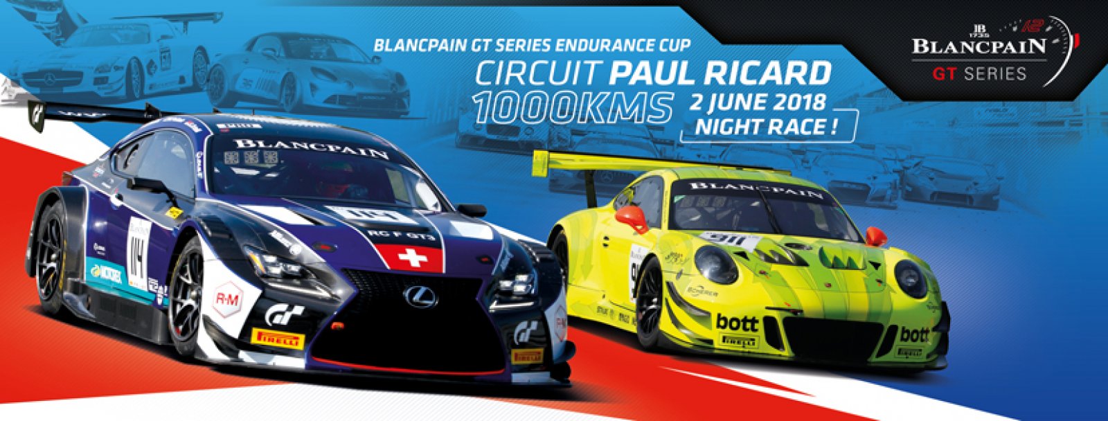 Blancpain GT Series gears up for 1000km race into the night at Paul Ricard 