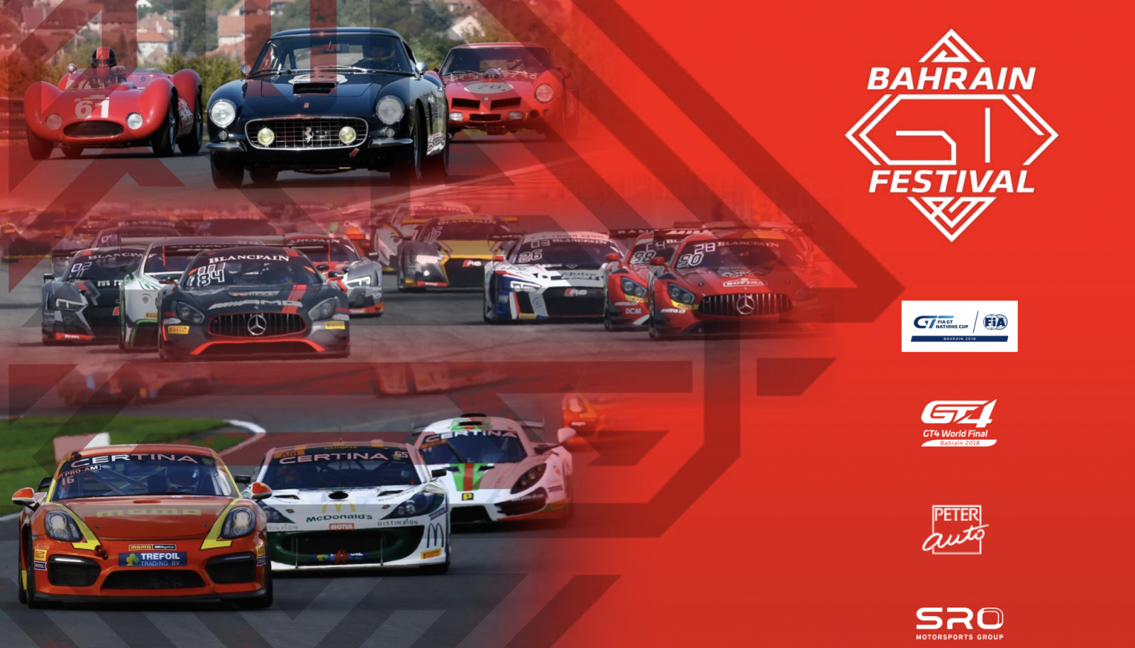  SRO Motorsports Group and Bahrain International Circuit reveal new GT Festival for 2018
