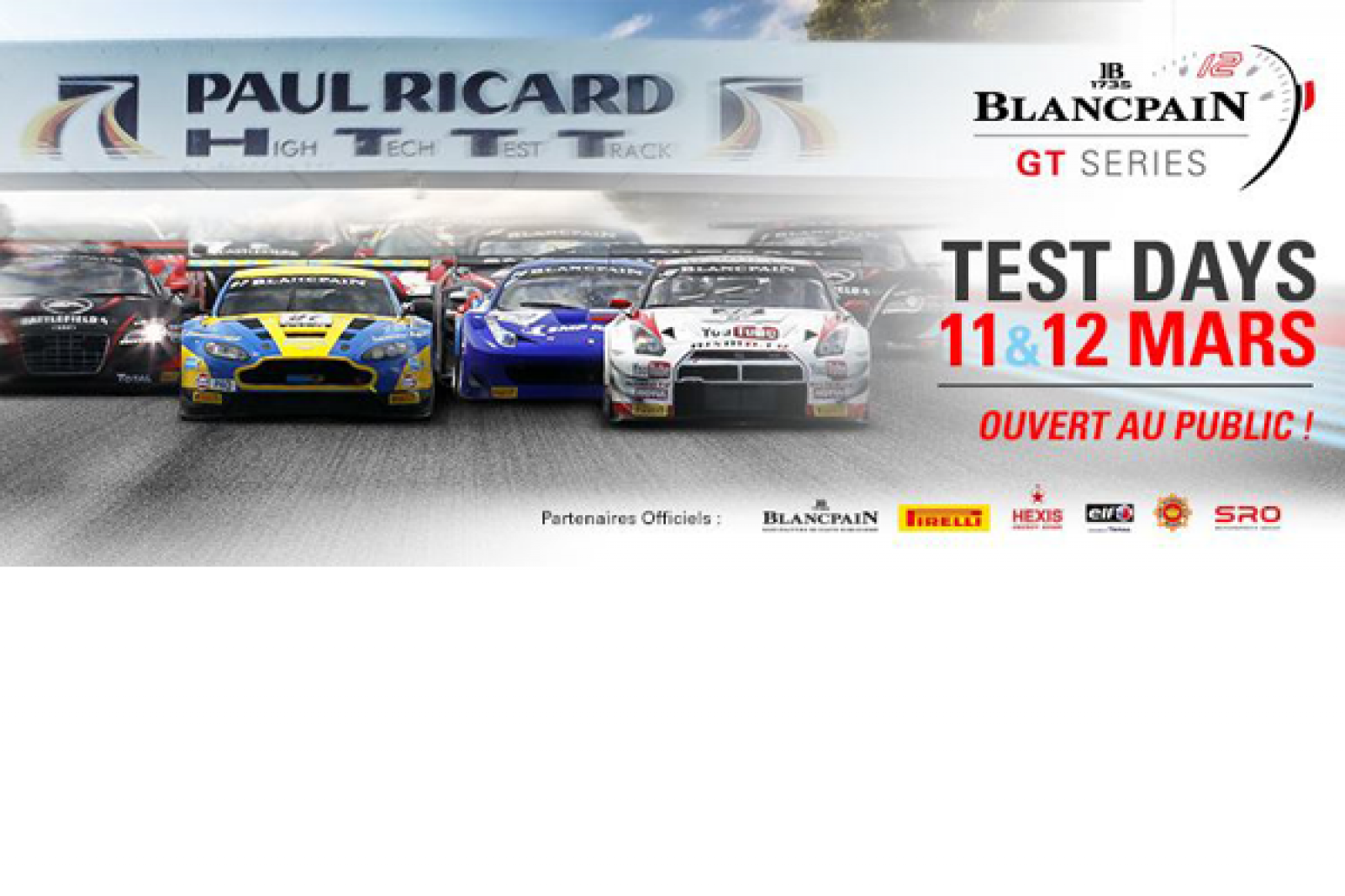 Racing fans get first peek during Blancpain GT Series Test Days