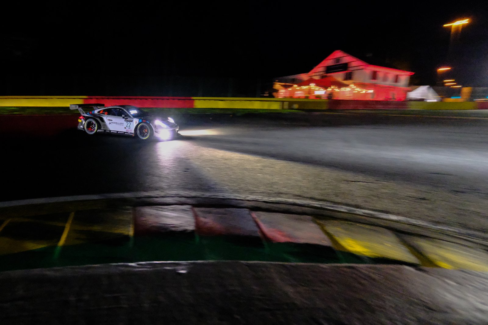 GPX Racing Porsche tops night practice at Spa-Francorchamps