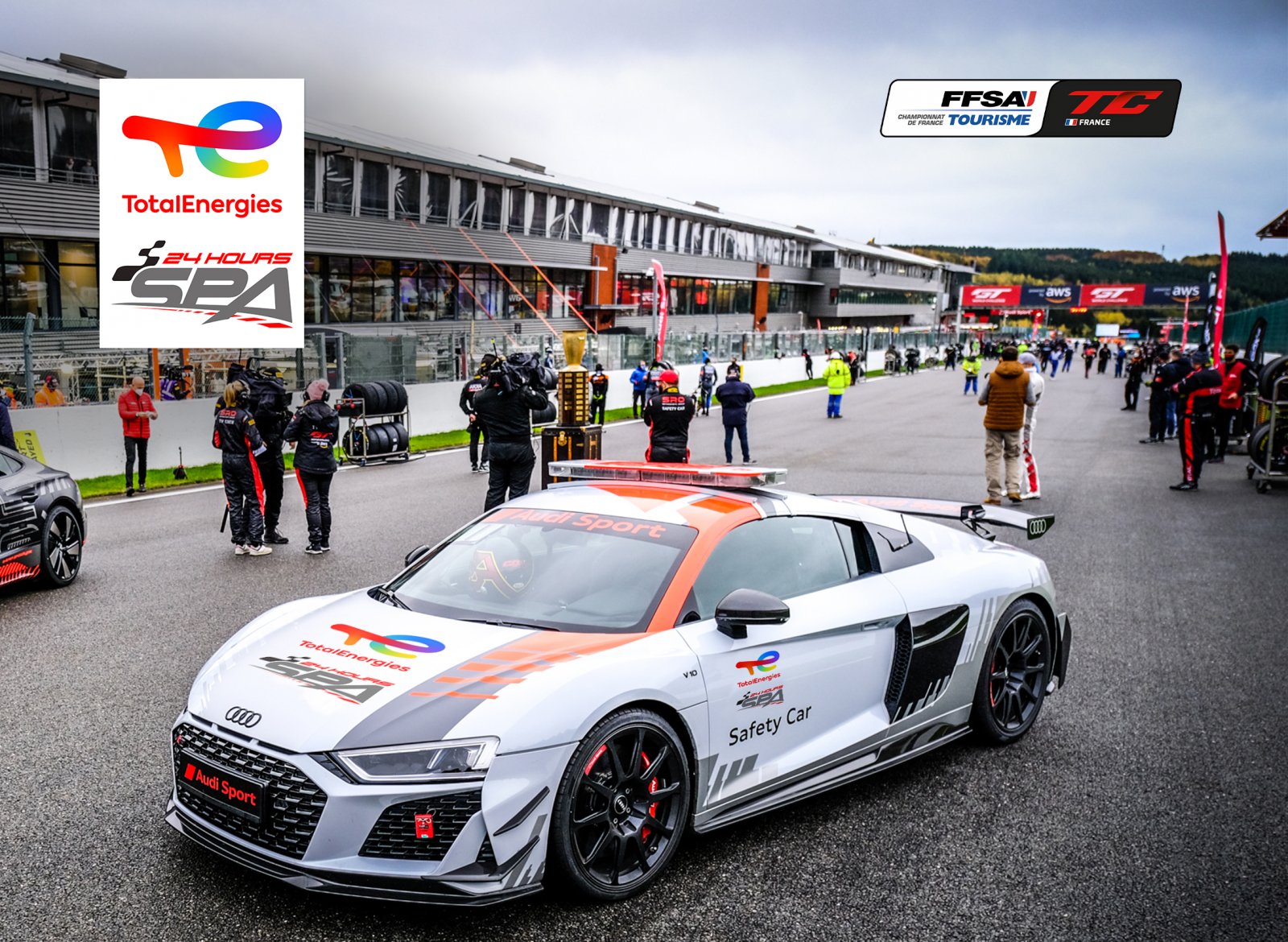 Kévin Ropars, pilote de Safety Car aux TotalEnergies 24 Hours of Spa