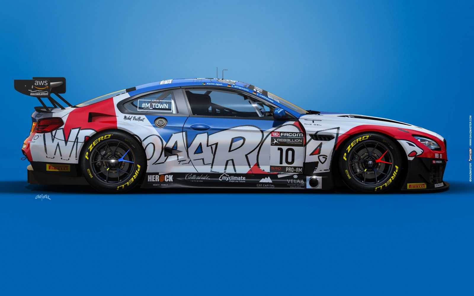 Boutsen Ginion Racing pays tribute to Belgian automotive legends with new BMW 'art car' livery