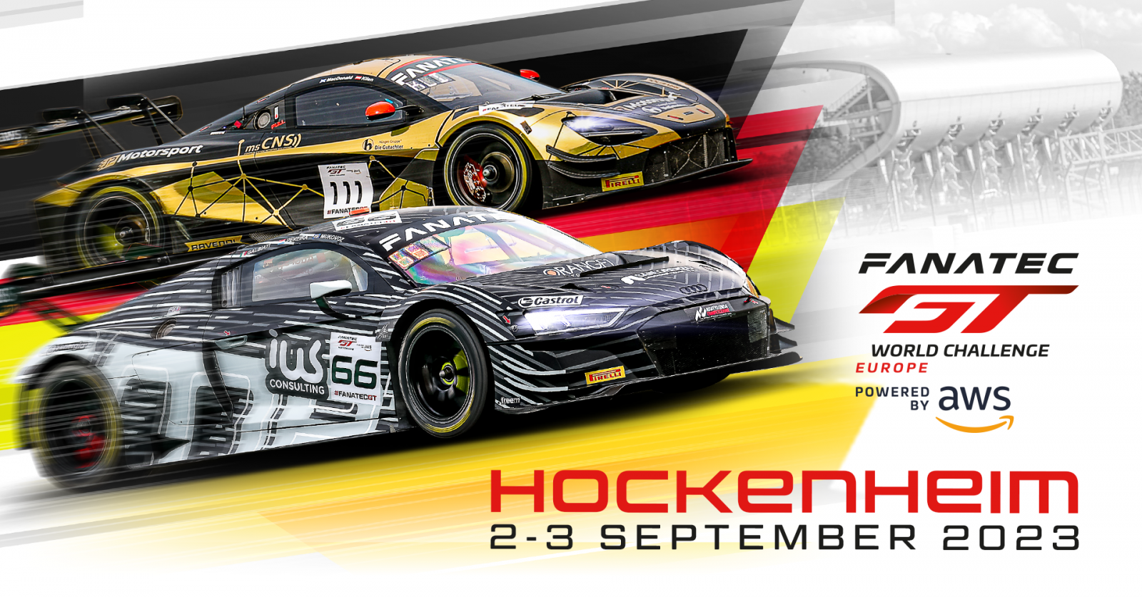Fanatec GT Europe set for action-packed return to Hockenheim with stacked 41-car grid