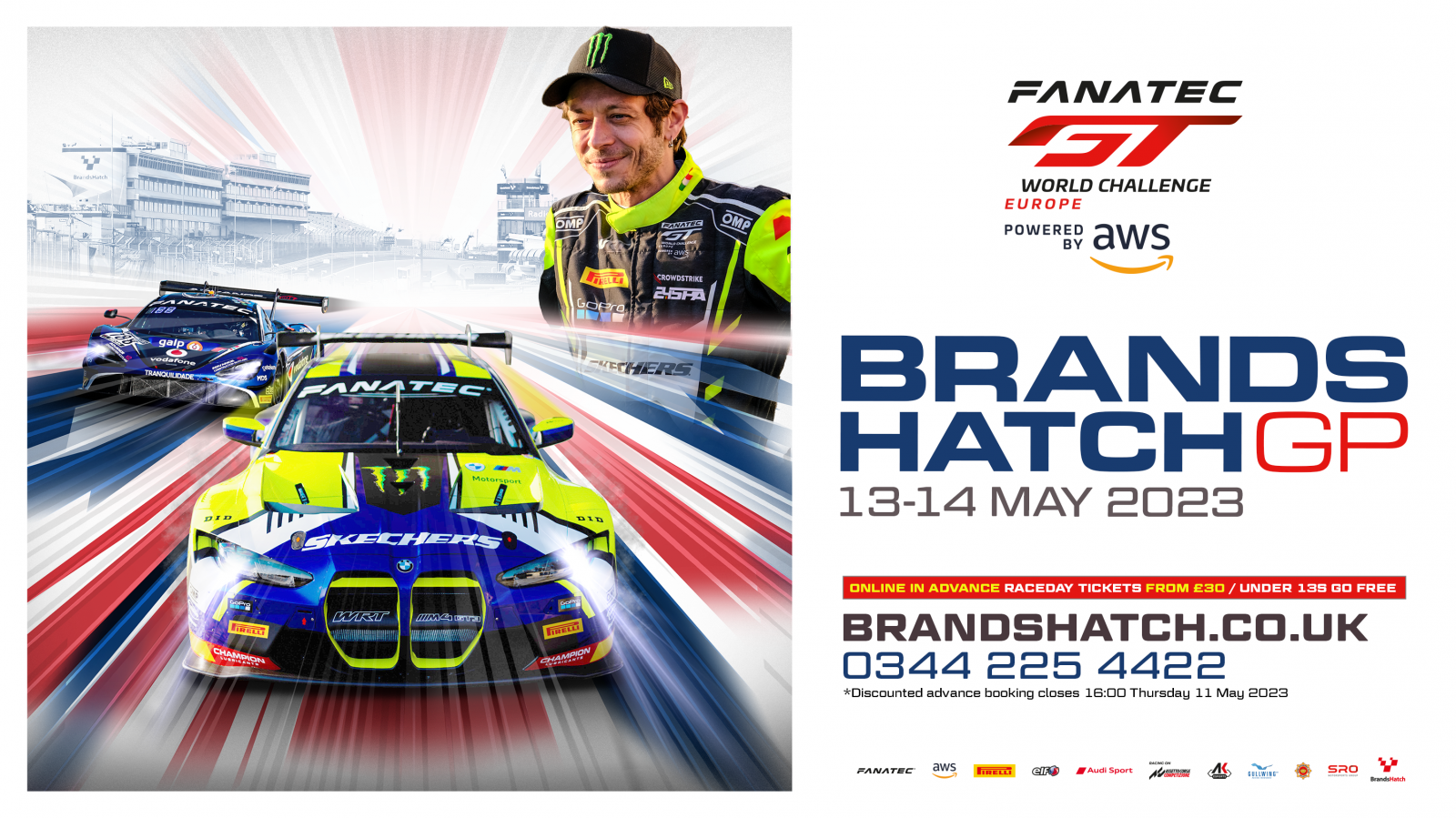 Stacked 29-car grid ready to launch Fanatec GT Europe Sprint Cup campaign at Brands Hatch 