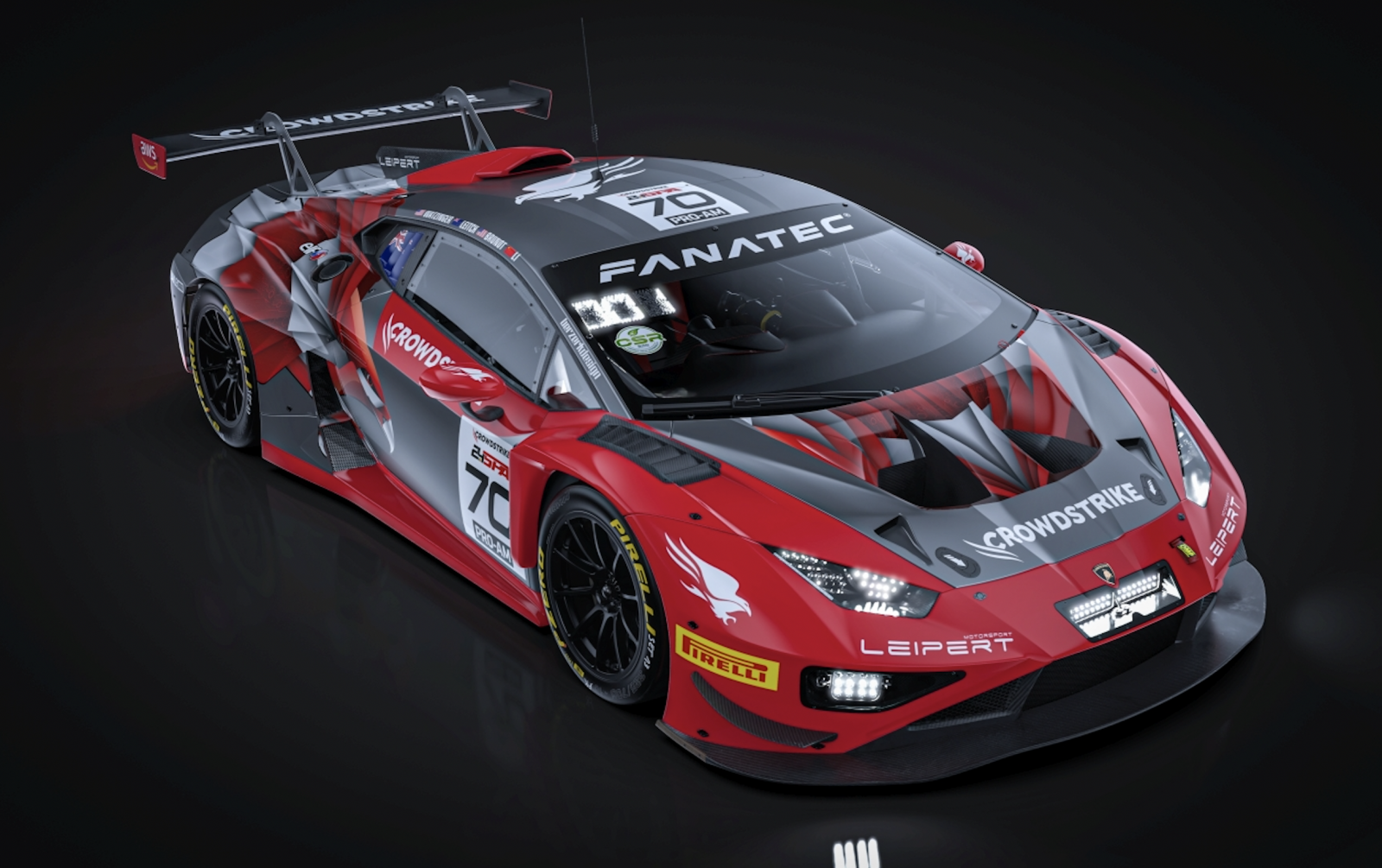 Leipert Motorsport confirms line-up for Spa assault with CrowdStrike-liveried Lamborghini