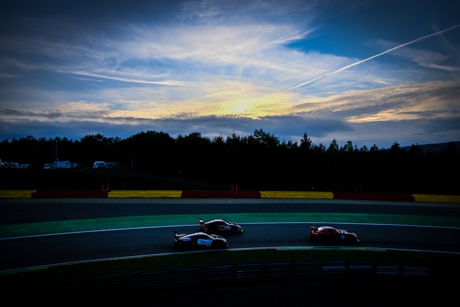 GPX Racing Porsche leads after dark at Total 24 Hours of Spa test