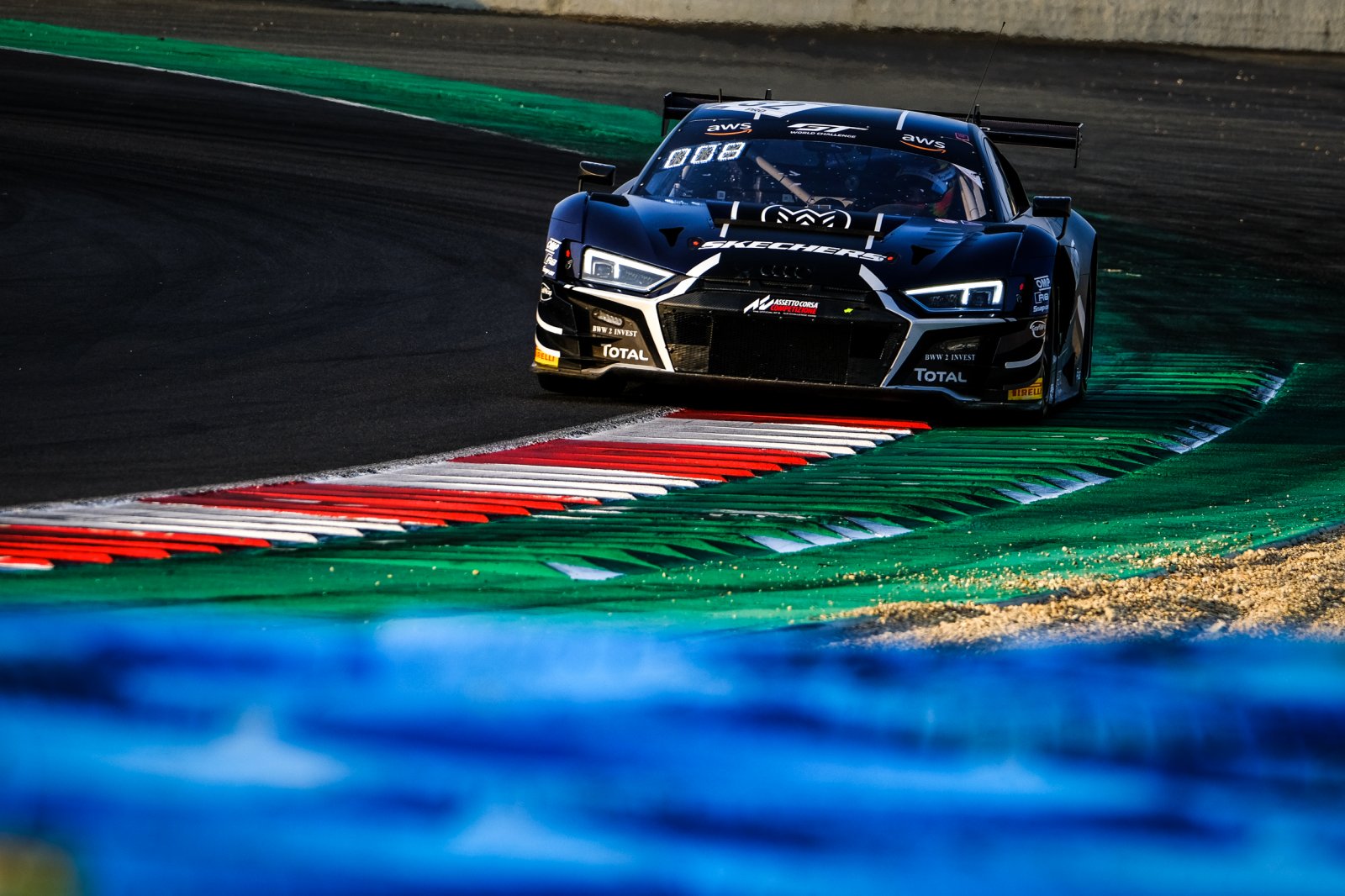 The Belgian Audi Club Team WRT with a 4-car entry in the GT World Challenge Europe Powered by AWS at Zandvoort