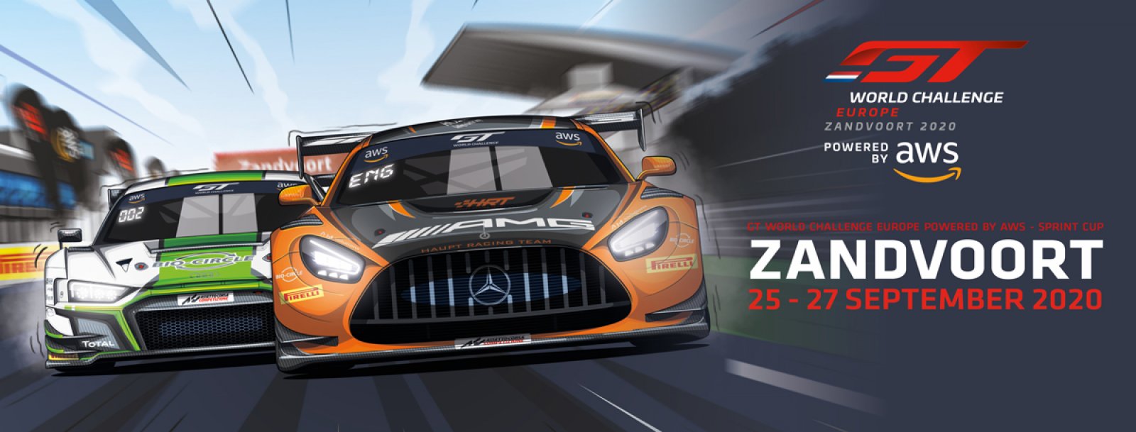 GT World Challenge Europe Powered by AWS season moves into crucial phase as Sprint Cup battle heads to Zandvoort 