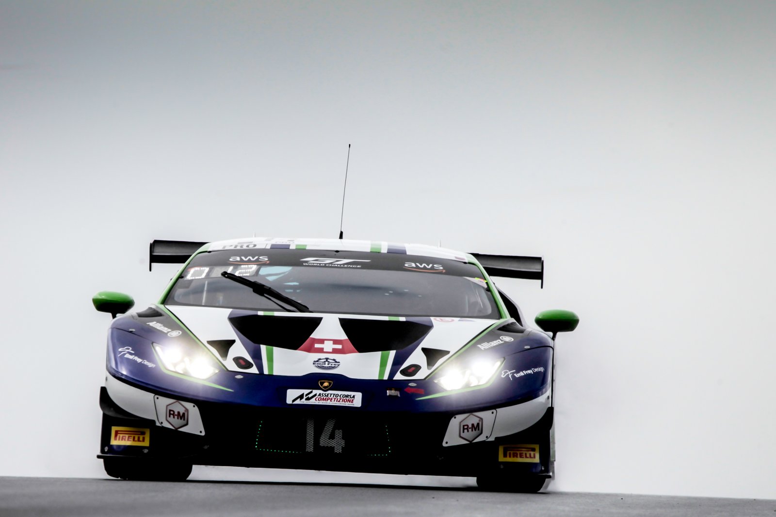Emil Frey Racing Lamborghini dominates GT World Challenge Europe Powered by AWS qualifying at Zandvoort
