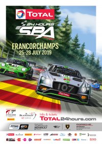 Total 24 Hours of Spa Poster