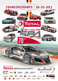 Total 24 Hours of Spa Poster