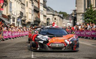 #58 Garage 59 GBR McLaren 650 S GT3 - - - Côme Ledogar FRA Olivier Pla FRA Ben Barnicoat GBR, Spa City Parade
 | SRO /  Kevin Pecks