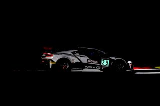 #29 Team Honda Racing ITA- Dane Cameron USA Renger  van der Zande NDL Mario Farnbacher DEU IGTC, Night Practice
 | SRO / Patrick Hecq Photography
