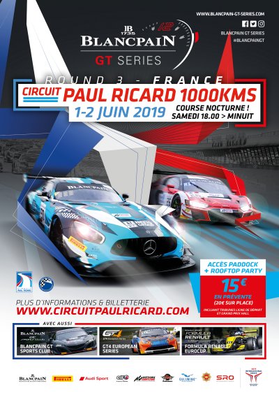 Circuit Paul Ricard 1000km poster