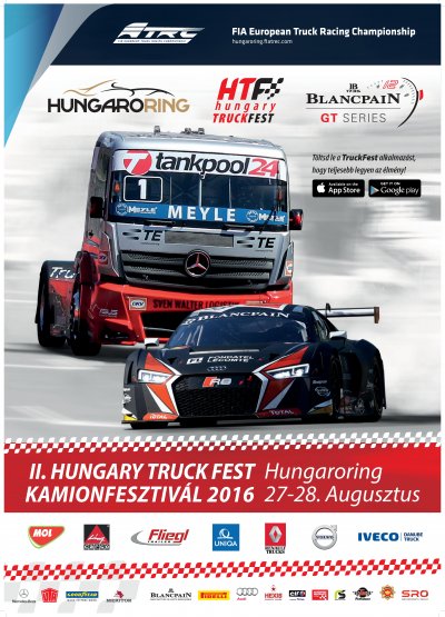 Budapest Truck Grand Prix poster