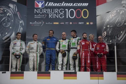 Podium Gentlemen Trophy Nürburgring 1000km | Brecht Decancq Photography / Brecht Decancq