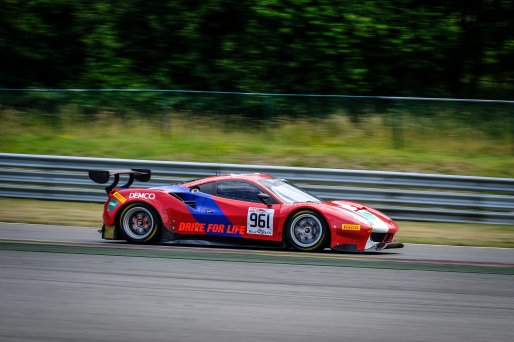 #961 961 Corse CHE Ferrari 488 GT3 Pro-Am Cup, Track
 | SRO / Dirk Bogaerts Photography