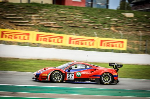 #52 AF Corse ITA Ferrari 488 GT3 Louis Machiels BEL / / Andrea Bertolini ITA Pro-Am Cup, Pre-Qualifying
 | SRO / Patrick Hecq Photography