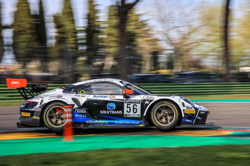 #56 Dinamic Motorsport ITA Porsche 911 GT3-R (991.II) Giorgio RODA ITA Mauro CALAMIA CHE Marius NAKKEN NOR Silver Cup, Race
 | SRO / Patrick Hecq Photography