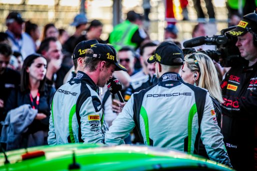 #54 Dinamic Motorsport - Klaus BACHLER - Alessio PICARIELLO - Matteo CAIROLI - Porsche 911 GT3-R (991.II) - Pro, Celebration, FGTWC, Race
 | SRO / TWENTY-ONE CREATION - Jules Benichou