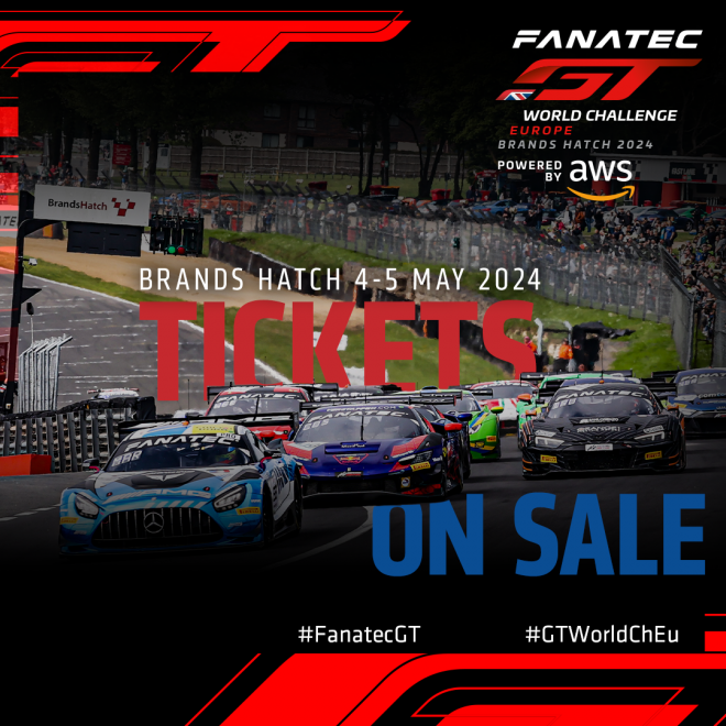 Tickets now on sale for 2024 Sprint Cup opener at Brands Hatch