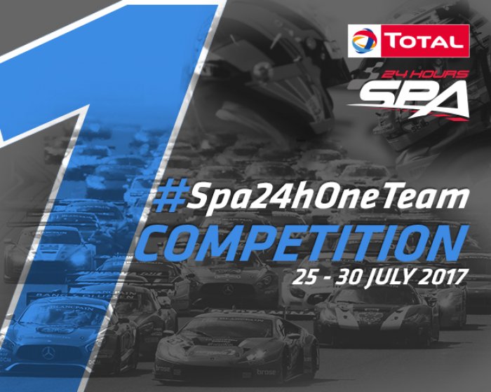 Les équipes engagées sur les Total 24 Hours of Spa et le „Team Spirit“